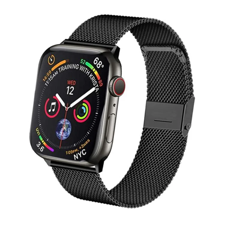 EDA008154401A.webp xDfind Milanese Buckle Metal Watch Band, For Apple Watch 42 / 44 / 45 / 46 / 49mm, For Apple Watch 38 / 40 / 41 / S10 42mm - Image 1
