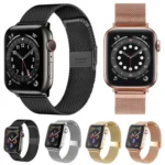 xDfind Milanese Buckle Metal Watch Band, For Apple Watch 42 / 44 / 45 / 46 / 49mm, For Apple Watch 38 / 40 / 41 / S10 42mm - Image 2