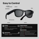 Zeblaze Eyewear AI Shooting Glasses Open-ear Audio AI Assistance - Image 12