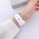 Buckle Concave Leopard Silicone Watch Band, For Apple Watch 46mm / 49mm / 45mm / 44mm - Image 5