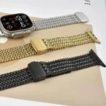 Mesh Magnetic Stainless Steel Watch Band, For Apple Watch 46mm / 49mm / 45mm / 44mm, For Apple Watch 42mm / 41mm / 40mm / 38mm - Image 4