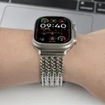 Mesh Magnetic Stainless Steel Watch Band, For Apple Watch 46mm / 49mm / 45mm / 44mm, For Apple Watch 42mm / 41mm / 40mm / 38mm - Image 5