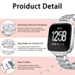 xDfind Diamond Jewelry Stainless Steel Watch Band - Image 3