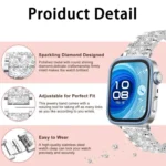 xDfind Diamond Jewelry Stainless Steel Watch Band - Image 3