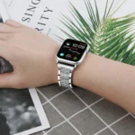xDfind Diamond Jewelry Stainless Steel Watch Band, For Apple Watch 42 / 44 / 45 / 46 / 49mm, For Apple Watch 38 / 40 / 41 / S10 42mm - Image 5