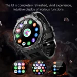 KT85 1.43 inch Screen 5ATM Outdoor Sports Smart Watch with Strong Flashlight - Image 13