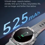KT85 1.43 inch Screen 5ATM Outdoor Sports Smart Watch with Strong Flashlight - Image 9