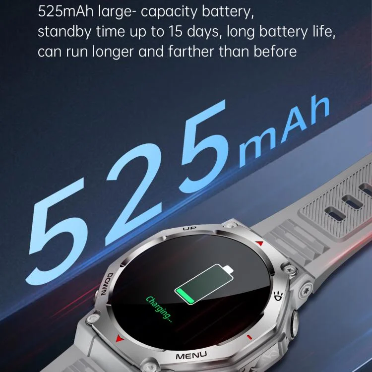 EDA008164901_B8.webp KT85 1.43 inch Screen 5ATM Outdoor Sports Smart Watch with Strong Flashlight - Image 9