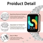 xDfind Diamond Jewelry Stainless Steel Watch Band - Image 4
