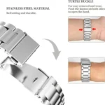 xDfind Three Beads Quick Release Metal Watch Band - Image 4