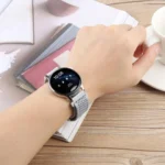 Magnetic Buckle Breathable Knitted Nylon Watch Band - Image 4