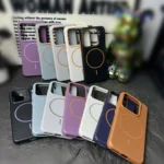 Thin Circle MagSafe Litchi Grain TPU Phone Case, For Xiaomi 14 - Image 2