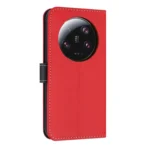 Metal Bow Leather Phone Case with Hand Strap, For Xiaomi 13 Ultra - Image 3