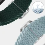 Ladder Buckle Loop Nylon Watch Band with TPU Case - Image 3