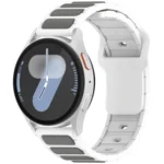 I-Shaped Dual Color Silicone Watch Band