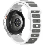 I-Shaped Dual Color Silicone Watch Band - Image 6