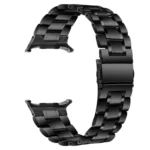 Five Beads Stainless Steel Metal Watch Band - Image 5