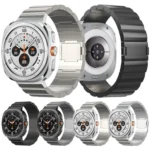 One Beads Magnetic Buckle Titanium Alloy Watch Band - Image 2