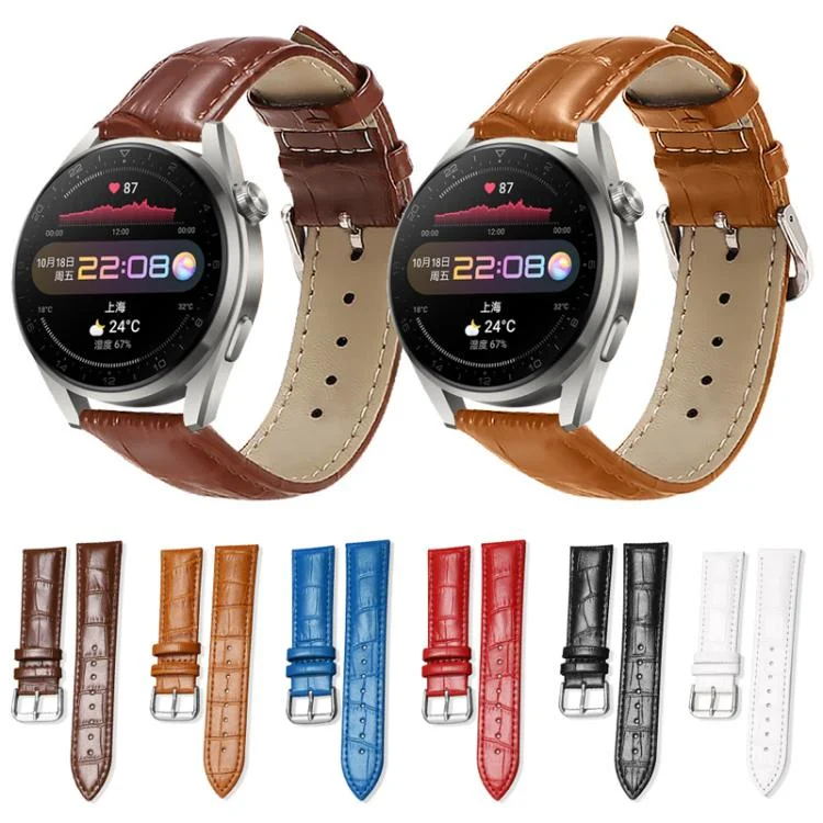 EDA0082003_B1.webp xDfind Bamboo Texture Pin Buckle Leather Watch Band - Image 2