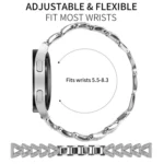 xDfind Small Twist Diamond Metal Watch Band - Image 5