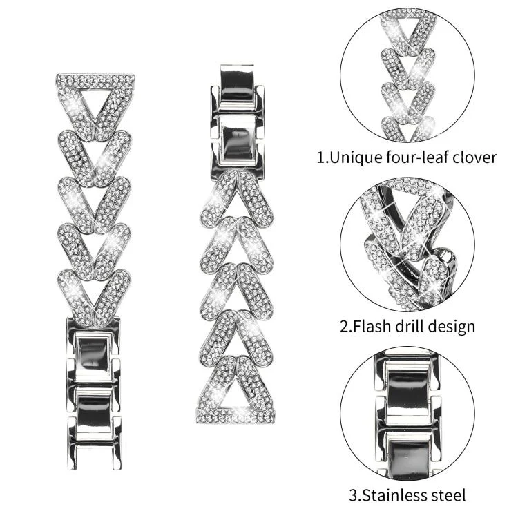 EDA008200510A_2.webp xDfind Small Twist Diamond Metal Watch Band - Image 6
