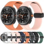 xDfind Fold Black Buckle Magnetic Silicone Watch Band - Image 2