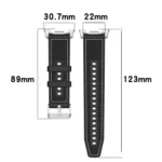 xDfind Hybrid Nylon Braid Silicone Watch Band - Image 5