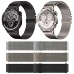 xDfind Milanese Parachute Buckle Stainless Steel Raised Fine Mesh Watch Band - Image 2