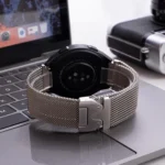 xDfind Milanese Parachute Buckle Stainless Steel Raised Fine Mesh Watch Band - Image 5