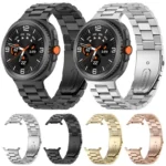 Three Beads Stainless Steel Watch Band - Image 2
