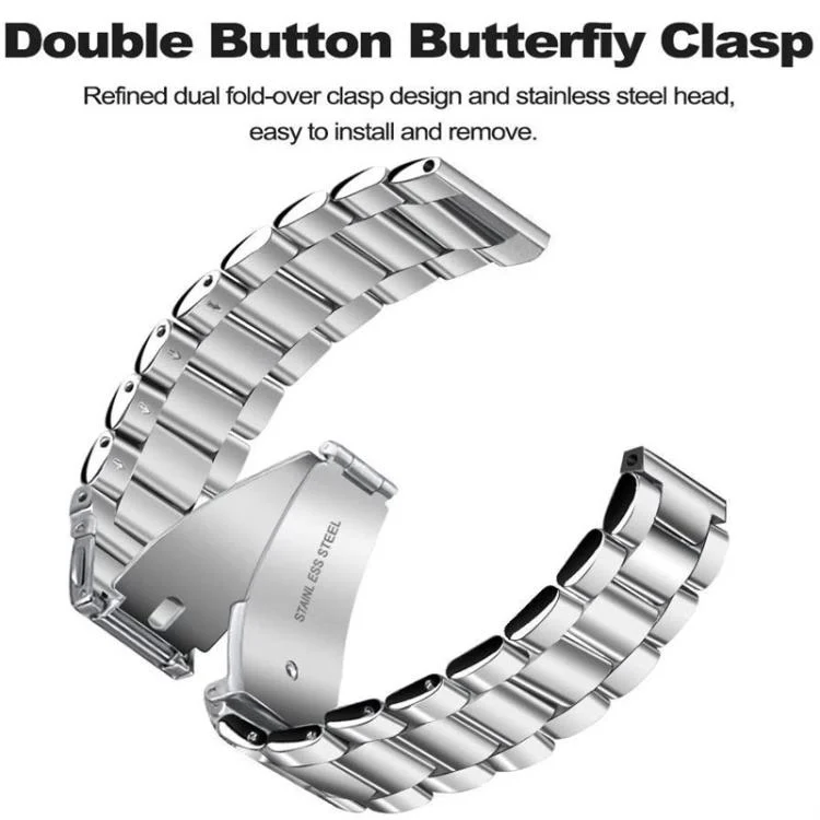 EDA0082147_B2.webp Three Beads Flat Buckle Titanium Alloy Watch Band - Image 3