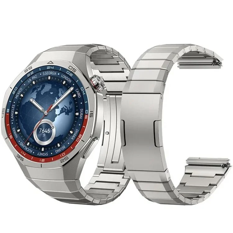 EDA0082155_B2.webp One Bead Bamboo Joint HW Buckle Titanium Alloy Watch Band - Image 3