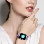 Double Loop Mechanical Buckle Nylon Braid Watch Band, For Apple Watch 46mm / 49mm / 45mm / 44mm - Image 5