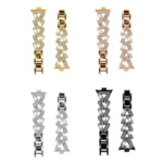 20mm xDfind Small Twist Diamond Metal Watch Band - Image 4