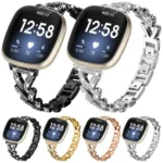 20mm xDfind Small Twist Diamond Metal Watch Band - Image 2