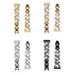 20mm xDfind Small Twist Diamond Metal Watch Band - Image 4