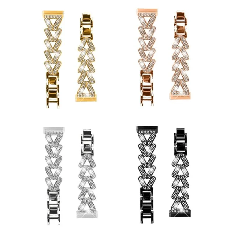 EDA0082279_B3.webp 20mm xDfind Small Twist Diamond Metal Watch Band - Image 4