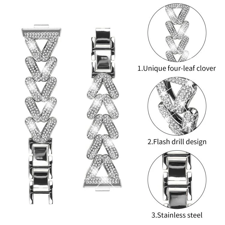 EDA008228001A_2.webp 20mm xDfind Small Twist Diamond Metal Watch Band - Image 6