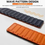 Tri-beads Magnetic Silicone Watch Band - Image 5