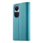 Stitching Multi-card Zipper Wallet Leather Phone Case with Short Strap, For OPPO Reno10 / Reno10 Pro Global, For OPPO A78 4G Global, For OPPO A78 5G Global / A58x / A1x - Image 3