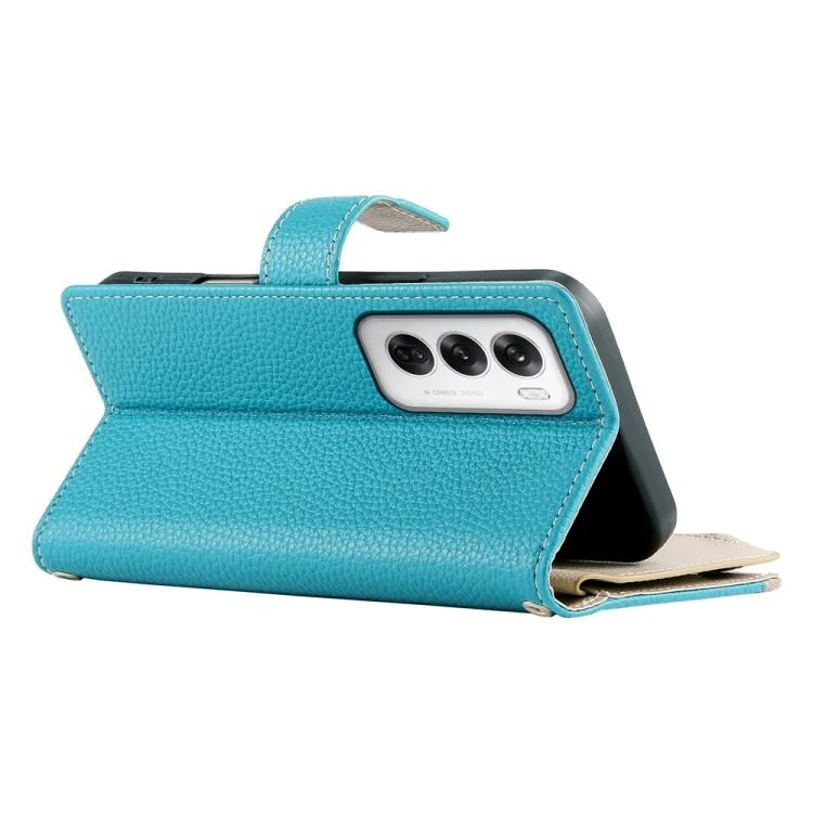 EDA008243217A_4.webp Stitching Multi-card Zipper Wallet Leather Phone Case with Short Strap, For OPPO Reno12 Global, For OPPO Reno11 F / F25 Pro India, For OPPO Reno11 Global - Image 5