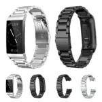 Tri-beads Flat Buckle Titanium Alloy Watch Band - Image 2