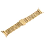 Magnetic Snap Clasp Steel Mesh Metal Watch Band - Image 7