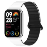 Two Color Magnetic Silicone Watch Band