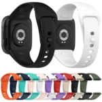 xDfind Solid Color Silicone Watch Band, with Button - Image 3