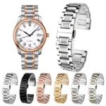 xDfind Five-bead Solid Stainless Steel Butterfly Buckle Watch Band - Image 2