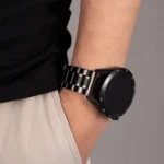 xDfind Five-bead Solid Stainless Steel Butterfly Buckle Watch Band - Image 7