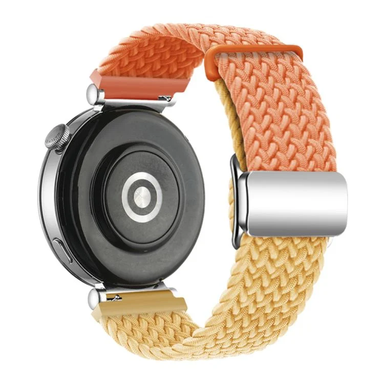 EDA008251001A_1.webp Woven Splicing Color Magnetic Silver Buckle Watch Band - Image 3