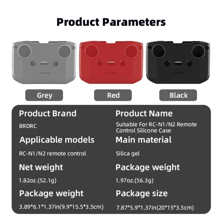 EDA0082513_B14.webp BRDRC Remote Control Shockproof Anti-scratch Silicone Case - Image 15