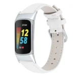 xDfind Bamboo Texture Pin Buckle Leather Watch Band